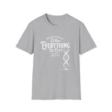 ΩThe End All Of Common Ground - DNA Connected T-Shirt — "Nothing Is Foreign" Illustrated In White