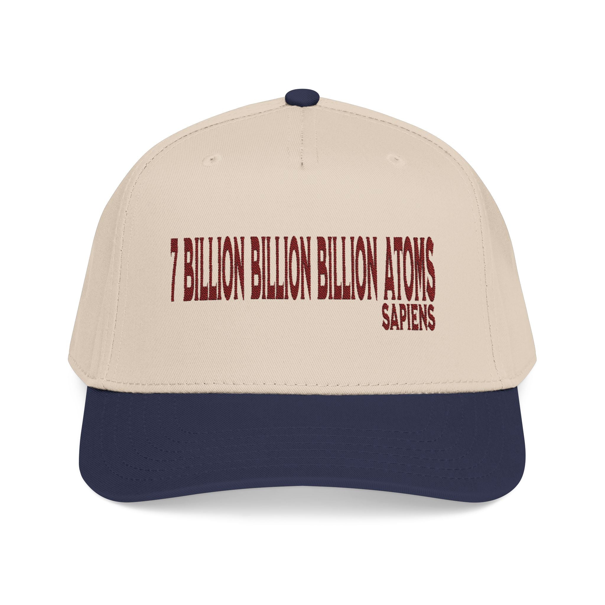 The Common Ground of "7 Billion Billion Billion Atoms" Embroidered Cap