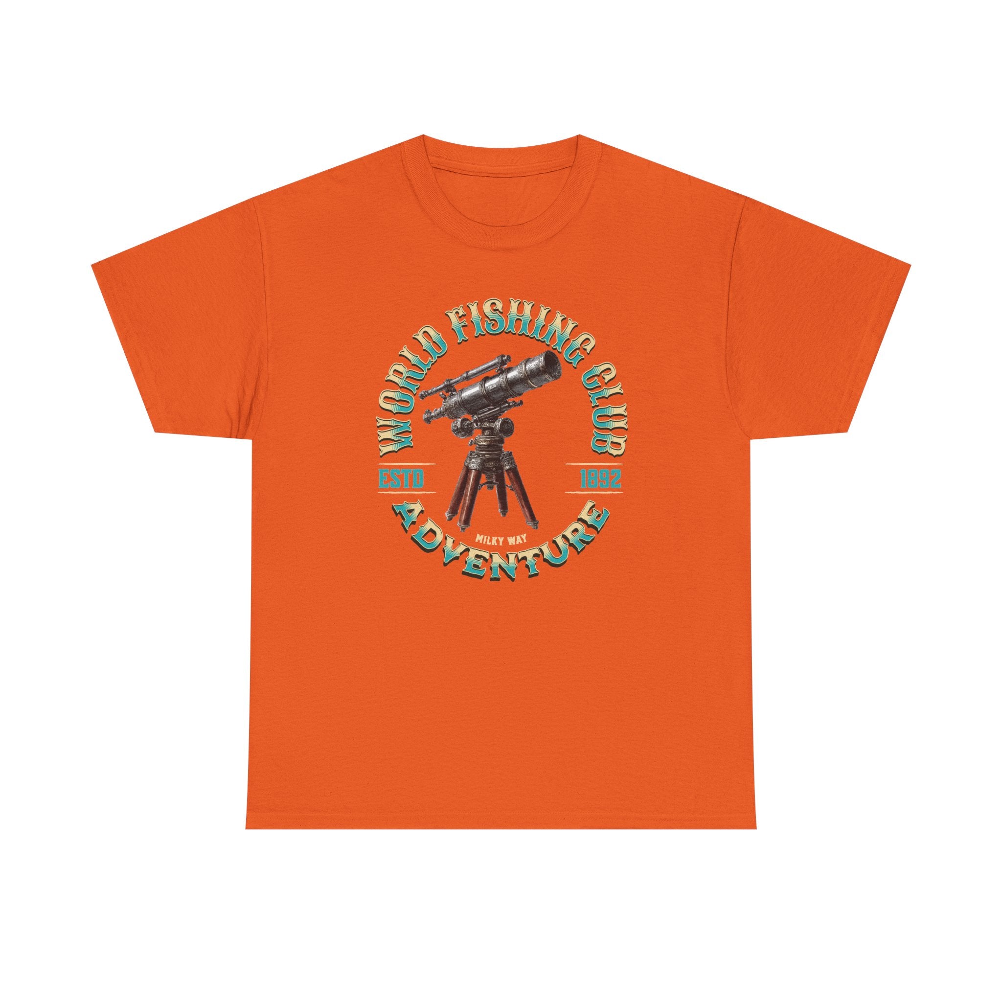 Fishing for Stars T-Shirt — Amateur Astronomer Telescope Tee