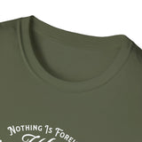ΩThe End All Of Common Ground - DNA Connected T-Shirt — "Nothing Is Foreign" Illustrated In White