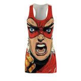 Super Lawless Lucia Women's Cut & Sew Racerback Dress (AOP)