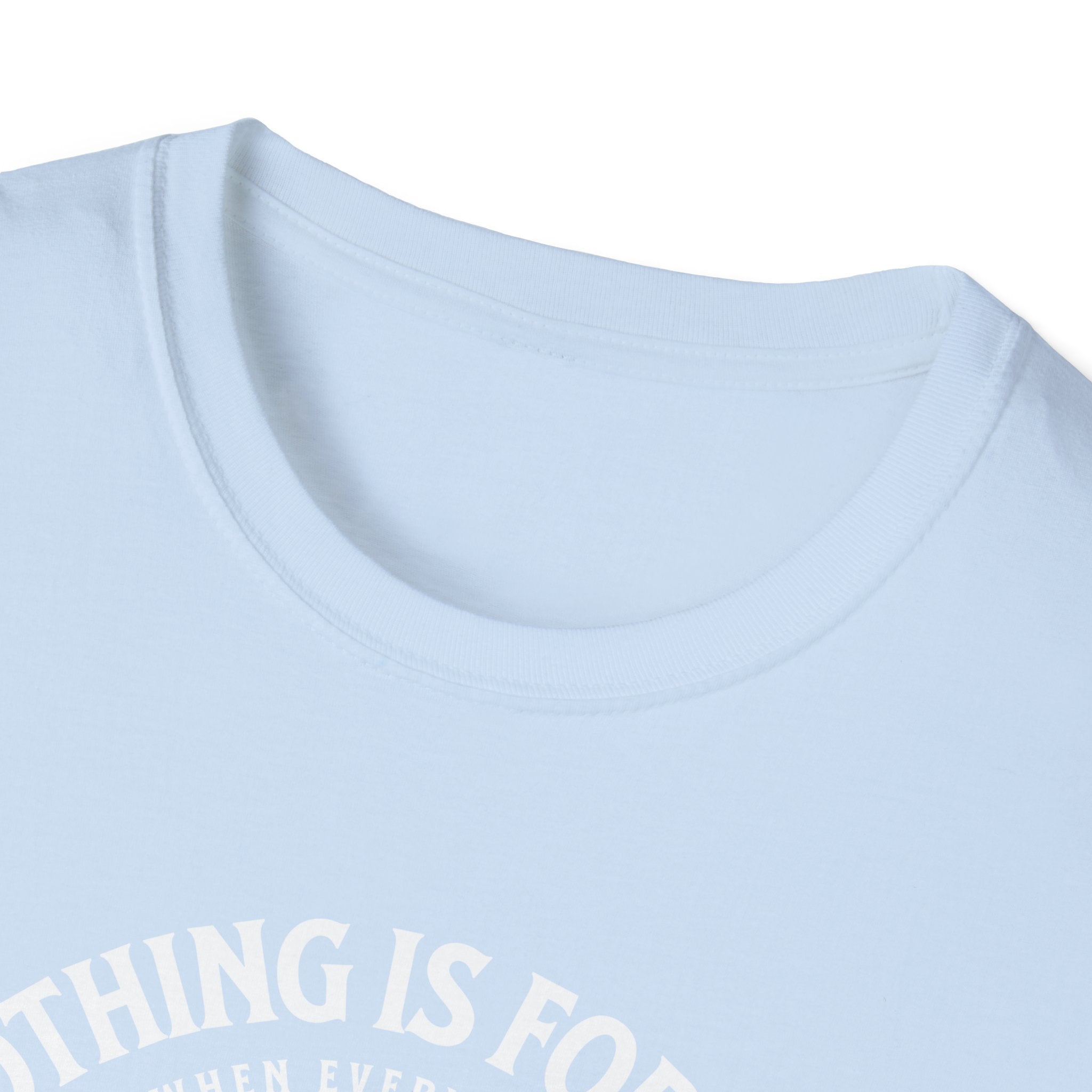 ΩThe End All Of Common Ground - DNA Connected T-Shirt — "Nothing Is Foreign" Illustrated In White