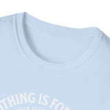 ΩThe End All Of Common Ground - DNA Connected T-Shirt — "Nothing Is Foreign" Illustrated In White