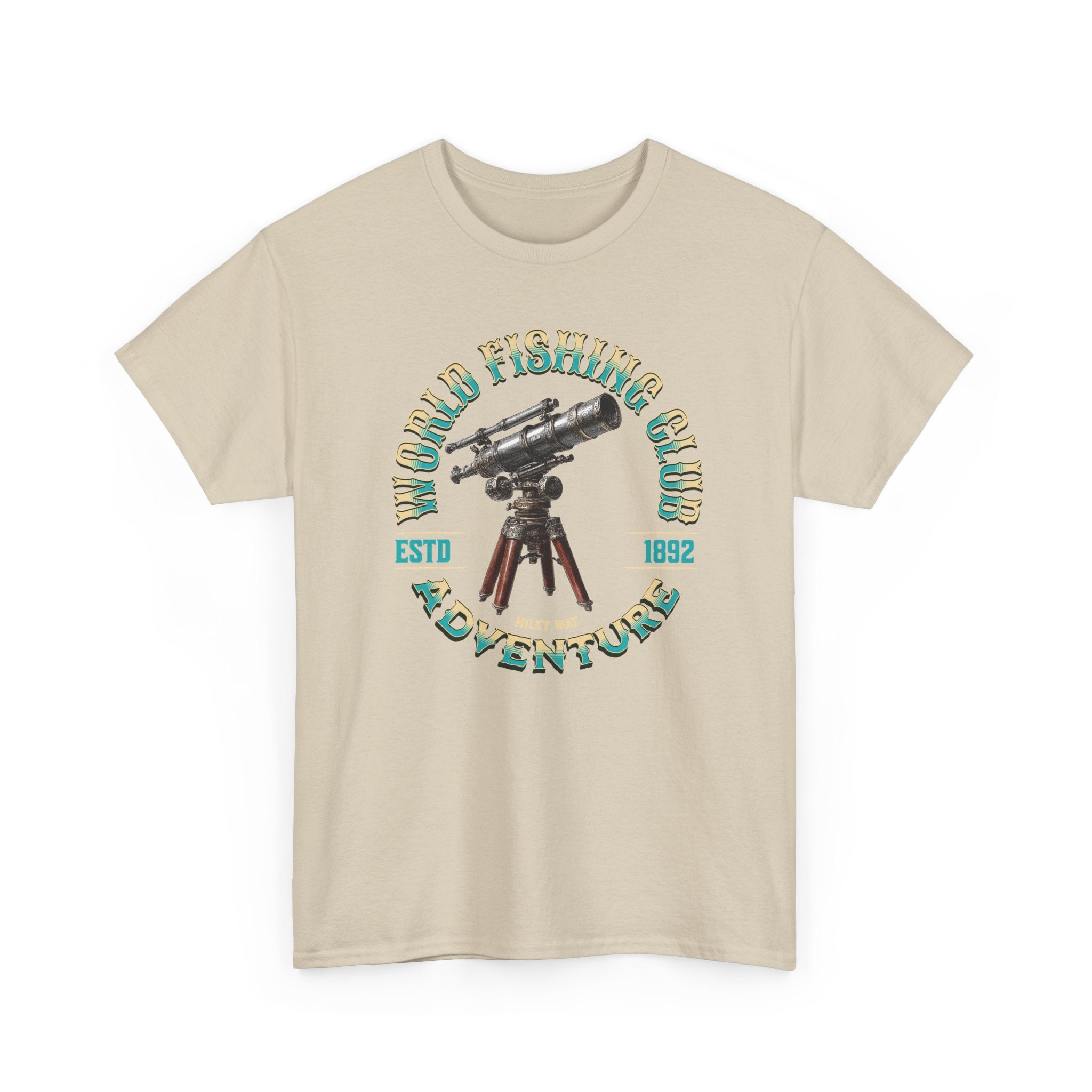 Fishing for Stars T-Shirt — Amateur Astronomer Telescope Tee