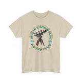 Fishing for Stars T-Shirt — Amateur Astronomer Telescope Tee