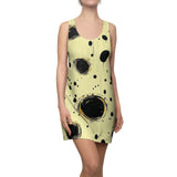 Black Hole Rising Women's Cut & Sew Racerback Dress (AOP)