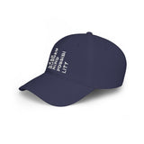 Ever Burgeoning Possibility Baseball Cap — Inspirational Vertical Text Hat