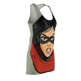 Super Andromeda Amida Women's Cut & Sew Racerback Dress (AOP)