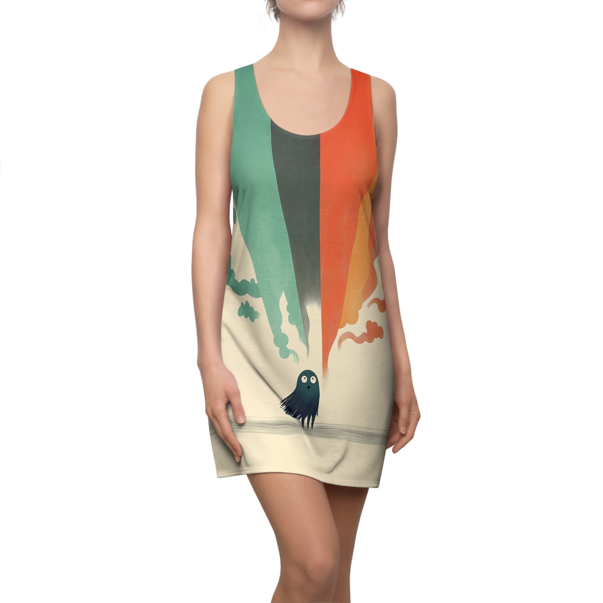 Sea Strom Women's Cut & Sew Racerback Dress (AOP)