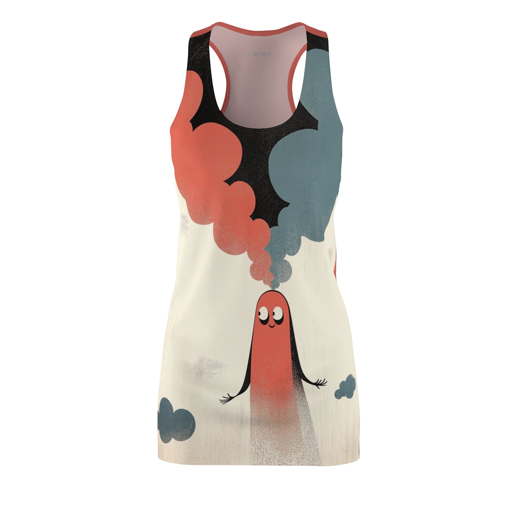 You Lovin It Letitia Women's Cut & Sew Racerback Dress (AOP)