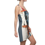 Triangulate Nate Women's Cut & Sew Racerback Dress (AOP)