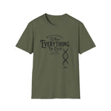 ΩThe End All Of Common Ground - DNA Connected T-Shirt — "Nothing Is Foreign" Illustrated In Black