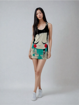 Facing Awe Women's Cut & Sew Racerback Dress (AOP)