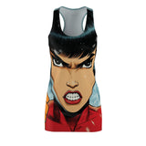 Super Righteous Rai Women's Cut & Sew Racerback Dress (AOP)