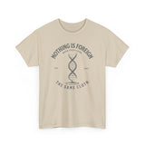 ΩThe End All Of Common Ground - DNA Connected T-Shirt — "Nothing Is Foreign" Illustrated In Gray