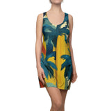 Banana Board Women's Cut & Sew Racerback Dress (AOP)
