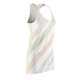 Stay Inside The Lines Women's Cut & Sew Racerback Dress (AOP)