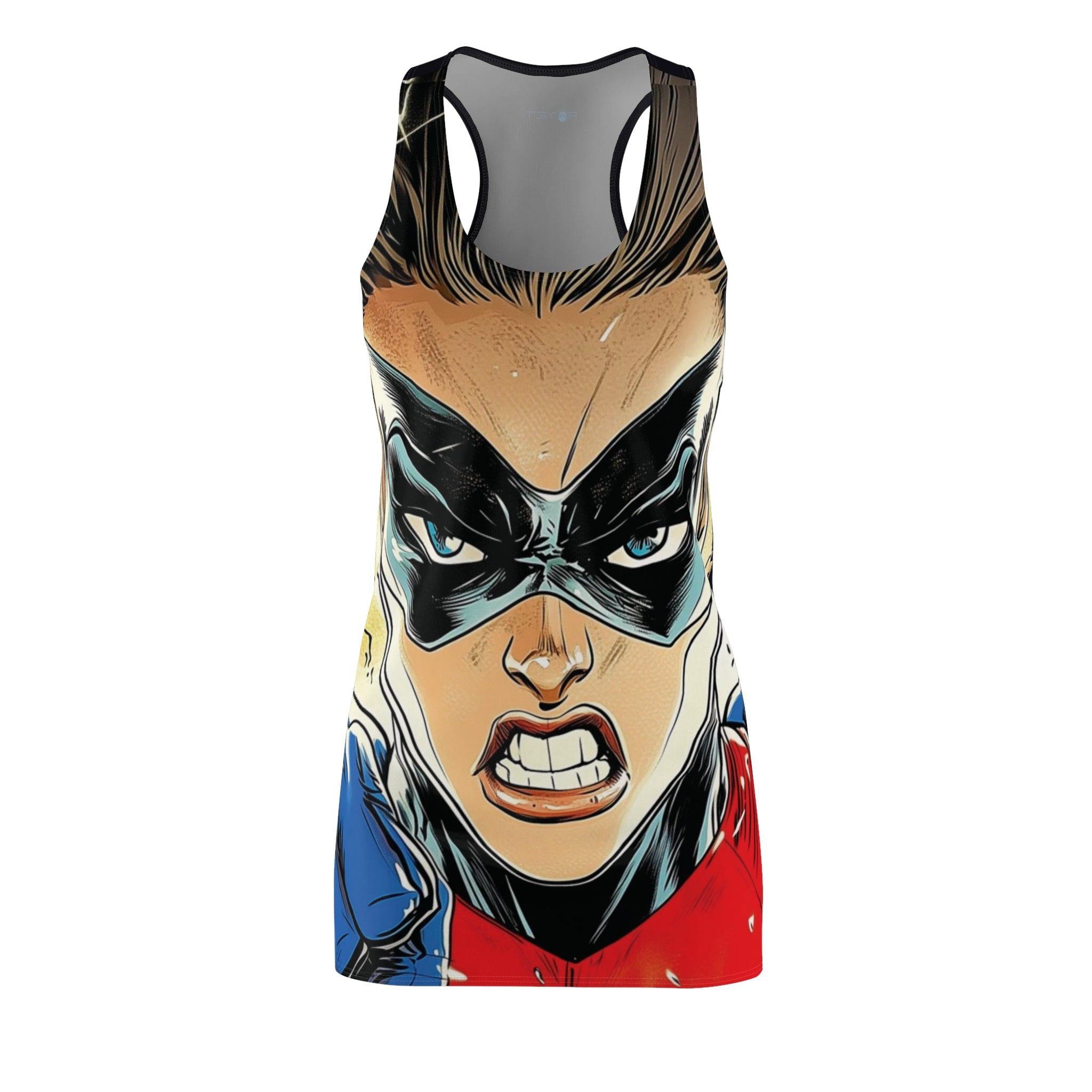 Super Remarkable Rylee Women's Cut & Sew Racerback Dress (AOP)