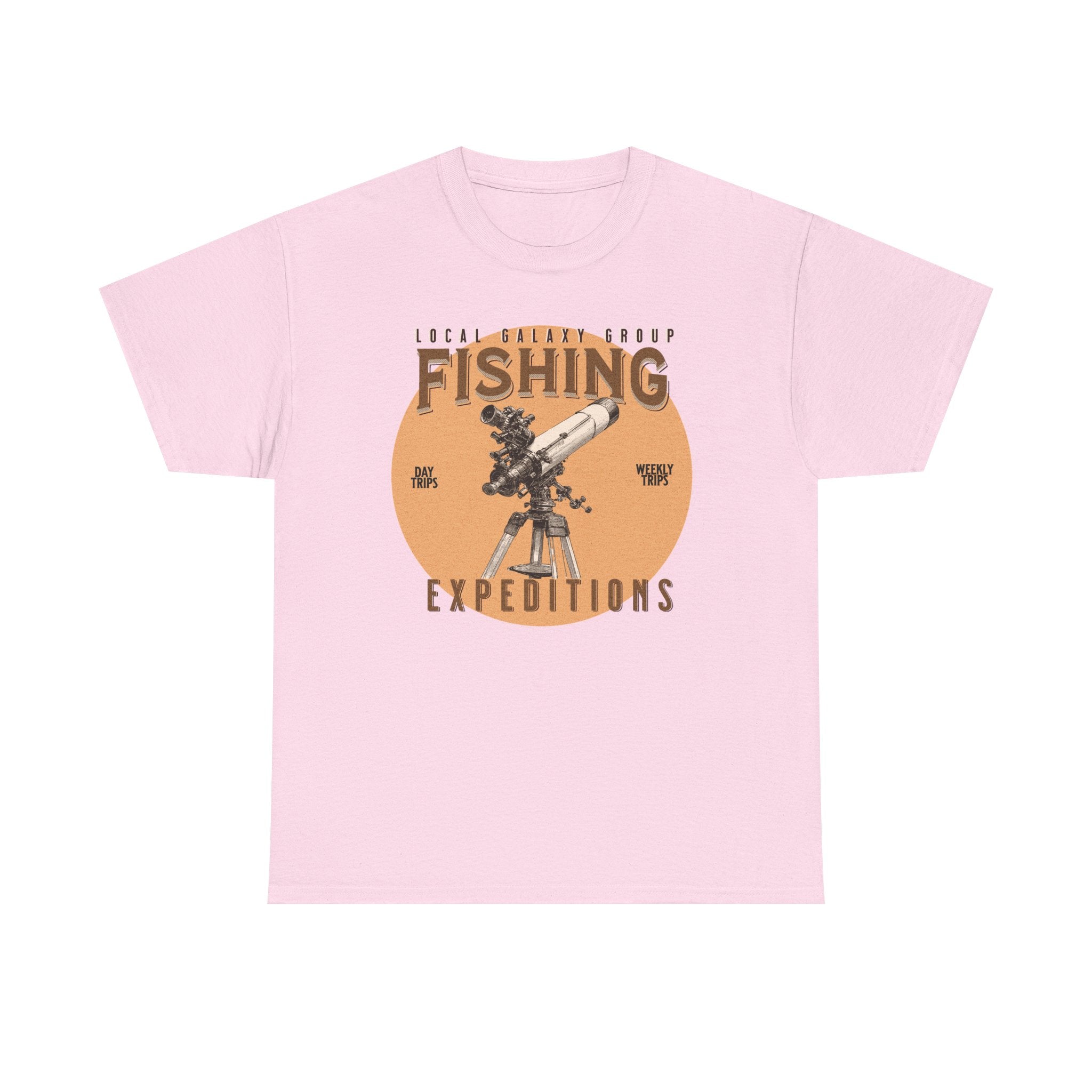 Fishing for Stars T-Shirt — Amateur Astronomer Telescope Tee