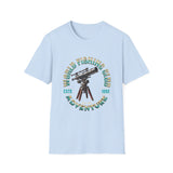 Fishing Club Graphic T-Shirt — Vintage Angler Design ("Fishing" Text)