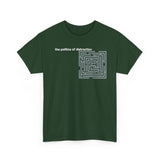 Politics of Distraction T-Shirt — Modern Maze Graphic Tee