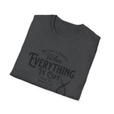 ΩThe End All Of Common Ground - DNA Connected T-Shirt — "Nothing Is Foreign" Illustrated In Black