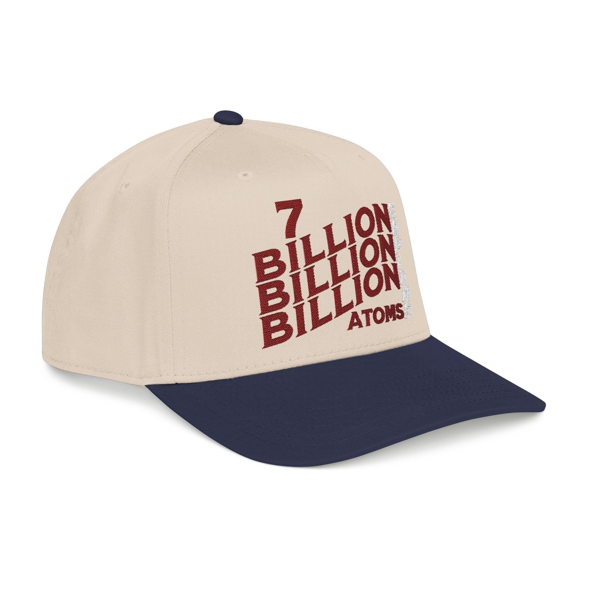 The Common Ground of "7 Billion Billion Billion Atoms" Embroidered Cap