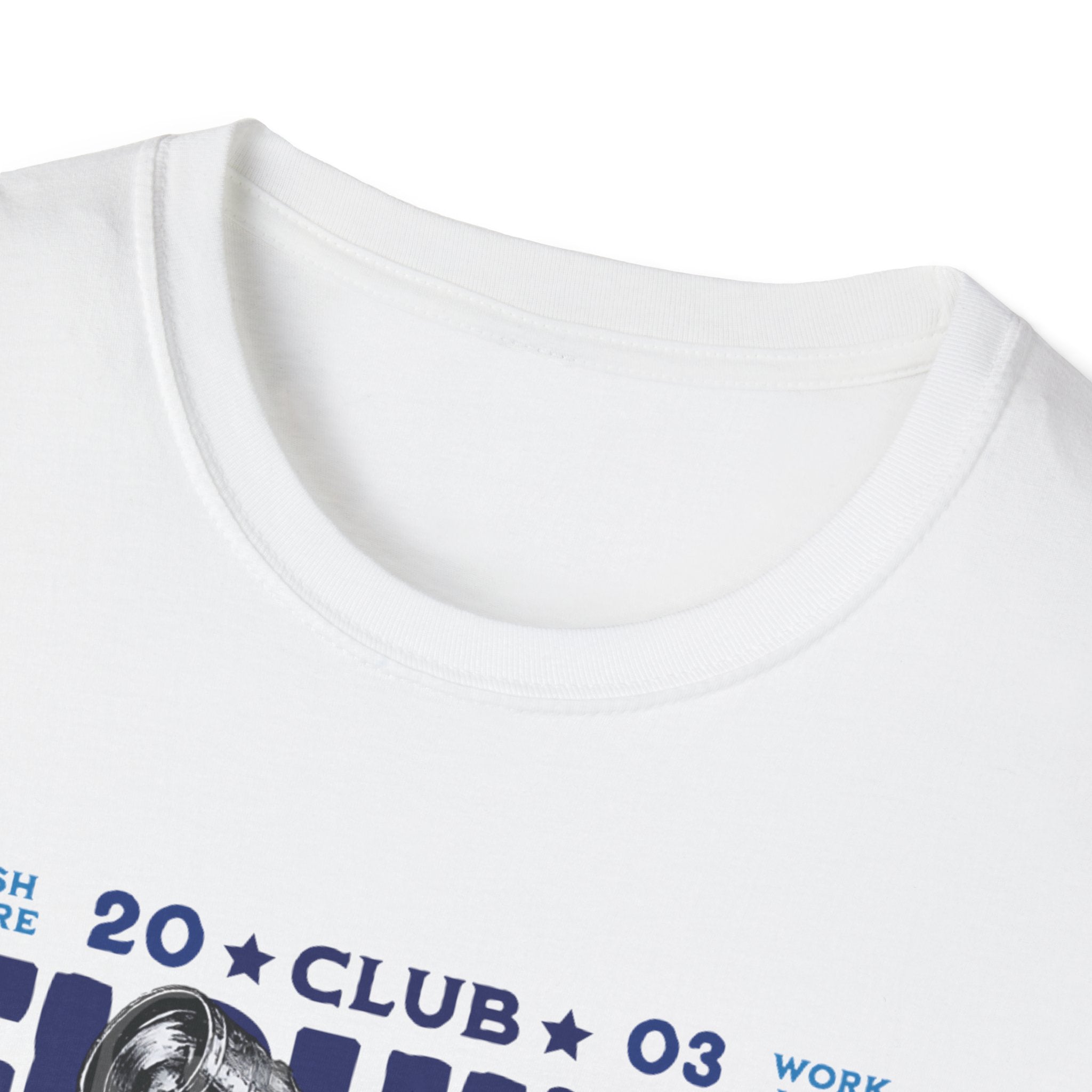 Fishing Club Graphic T-Shirt — Vintage Angler Design ("Fishing" Text)