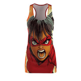 Super Scottie Women's Cut & Sew Racerback Dress (AOP)