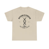 ΩThe End All Of Common Ground - DNA Connected T-Shirt — "Nothing Is Foreign" Illustrated In Black
