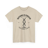 ΩThe End All Of Common Ground - DNA Connected T-Shirt — "Nothing Is Foreign" Illustrated In Black