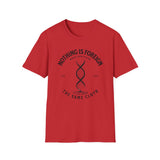 ΩThe End All Of Common Ground - DNA Connected T-Shirt — "Nothing Is Foreign" Illustrated In Black