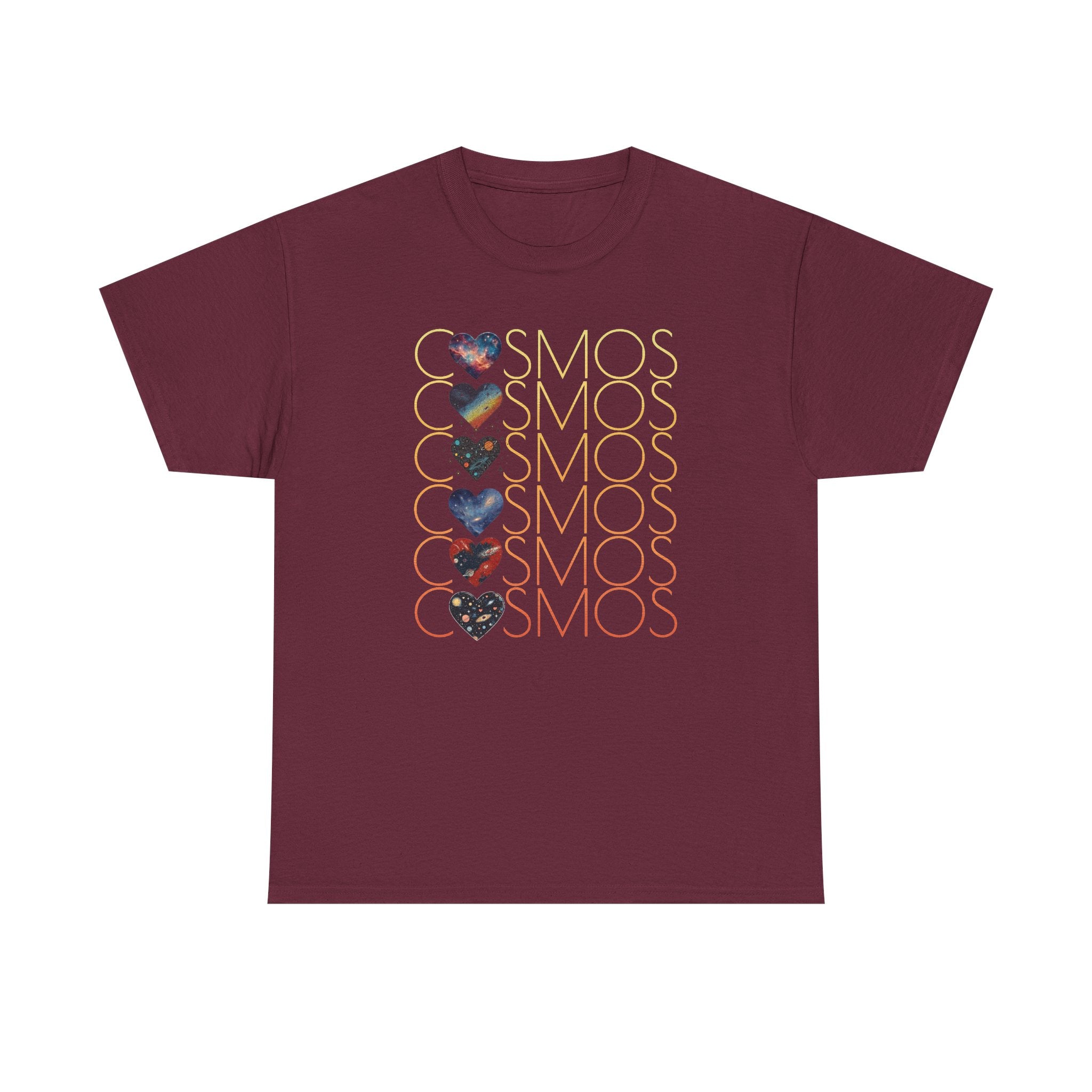 I Heart the Cosmos T-Shirt — Galactic Nebula Tee