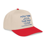 "How Then Shall We Settle Into the Fact that we are made of star stuff." Embroidered Baseball Cap
