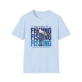 Fishing Club Graphic T-Shirt — Vintage Angler Design ("Fishing" Text)