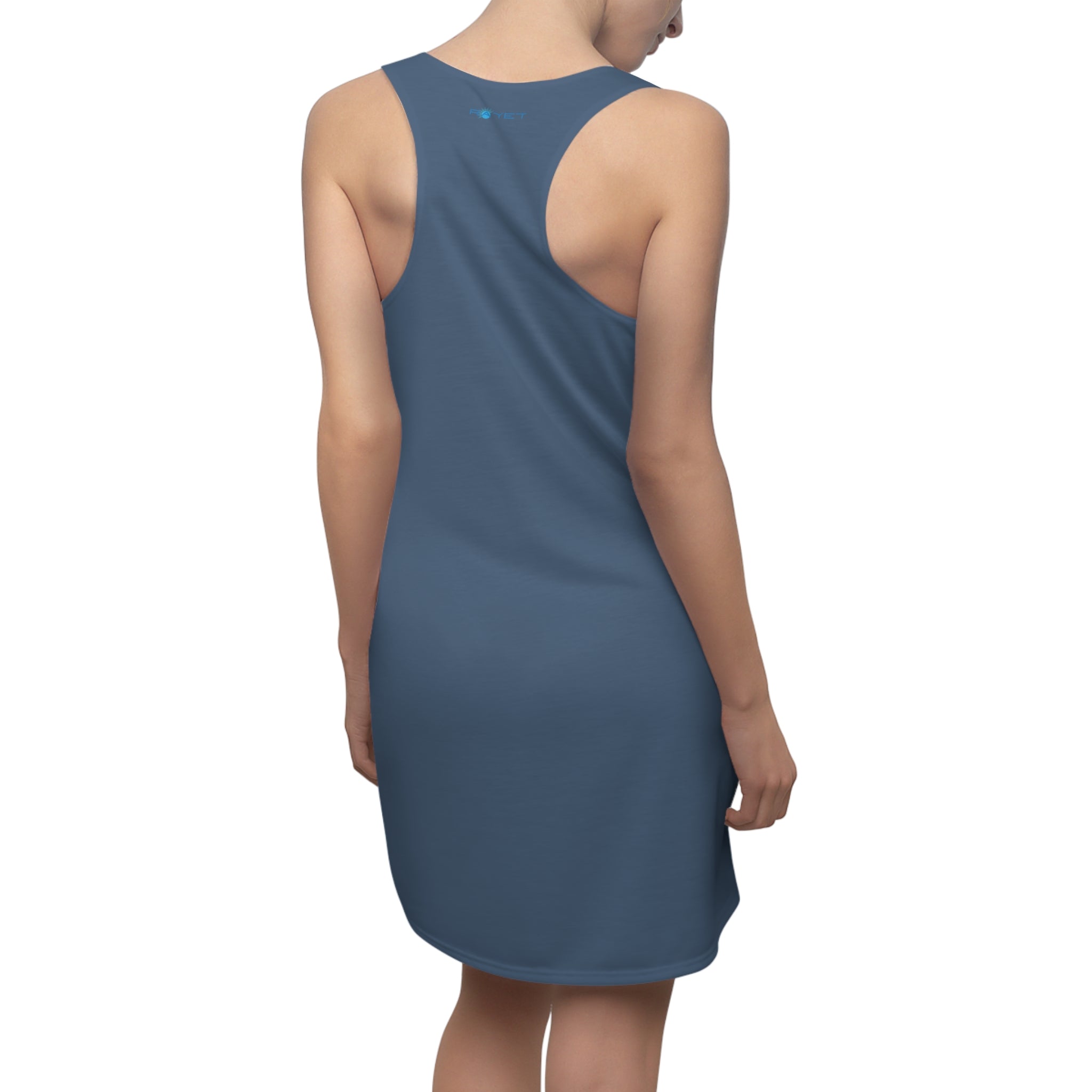 A Tale Of A Tail Women's Cut & Sew Racerback Dress (AOP)