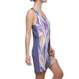 It's Flamin Purple, Mate Women's Cut & Sew Racerback Dress (AOP)