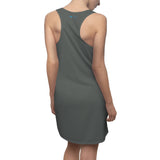 Super Mercury Mei Comet Women's Cut & Sew Racerback Dress (AOP)