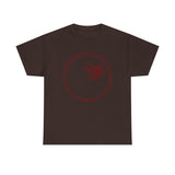 "You Are Not the Center of the Universe, But You Are The Universe" Retro Heart Graphic Tee