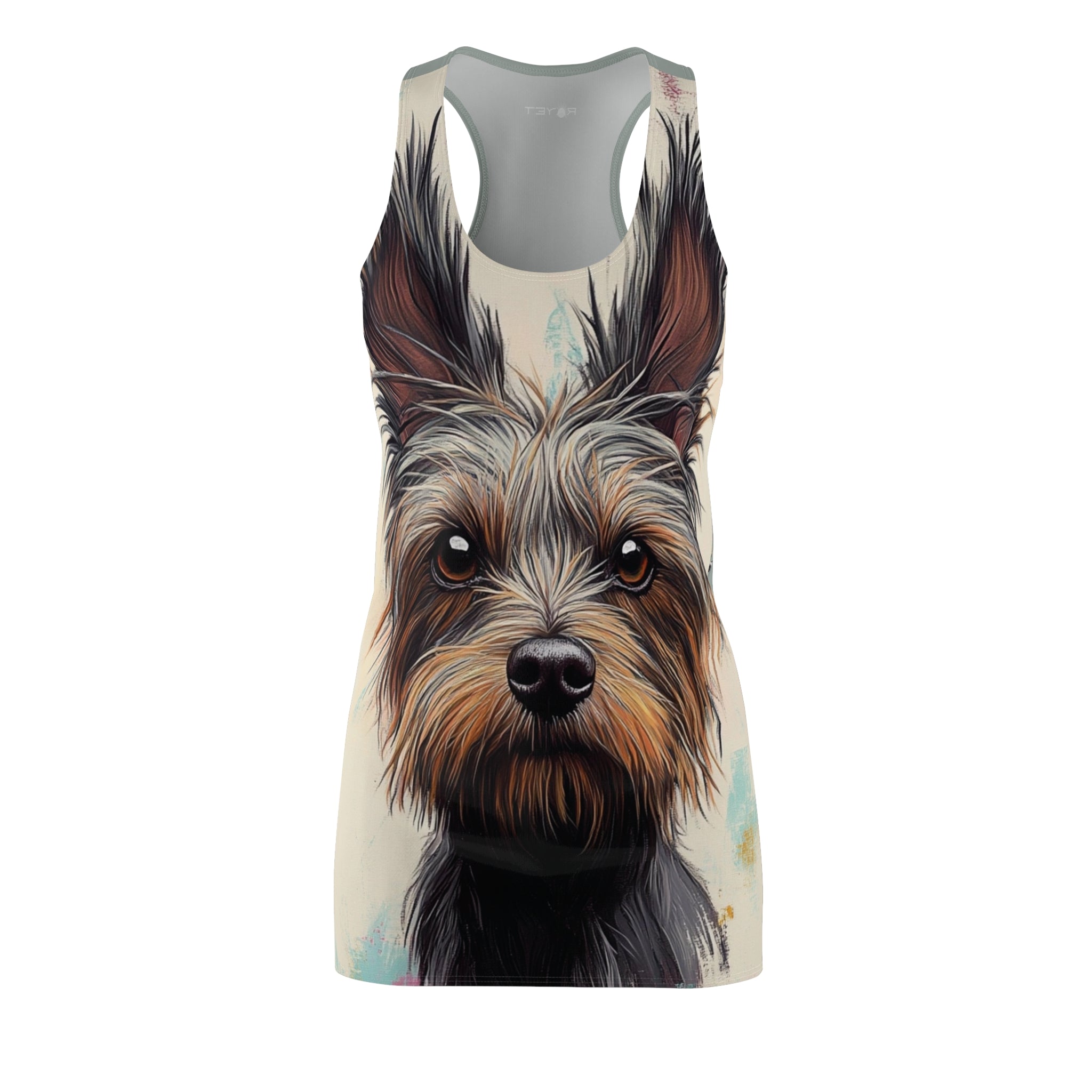 Soul Searching Women's Cut & Sew Racerback Dress (AOP)