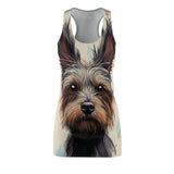 Soul Searching Women's Cut & Sew Racerback Dress (AOP)