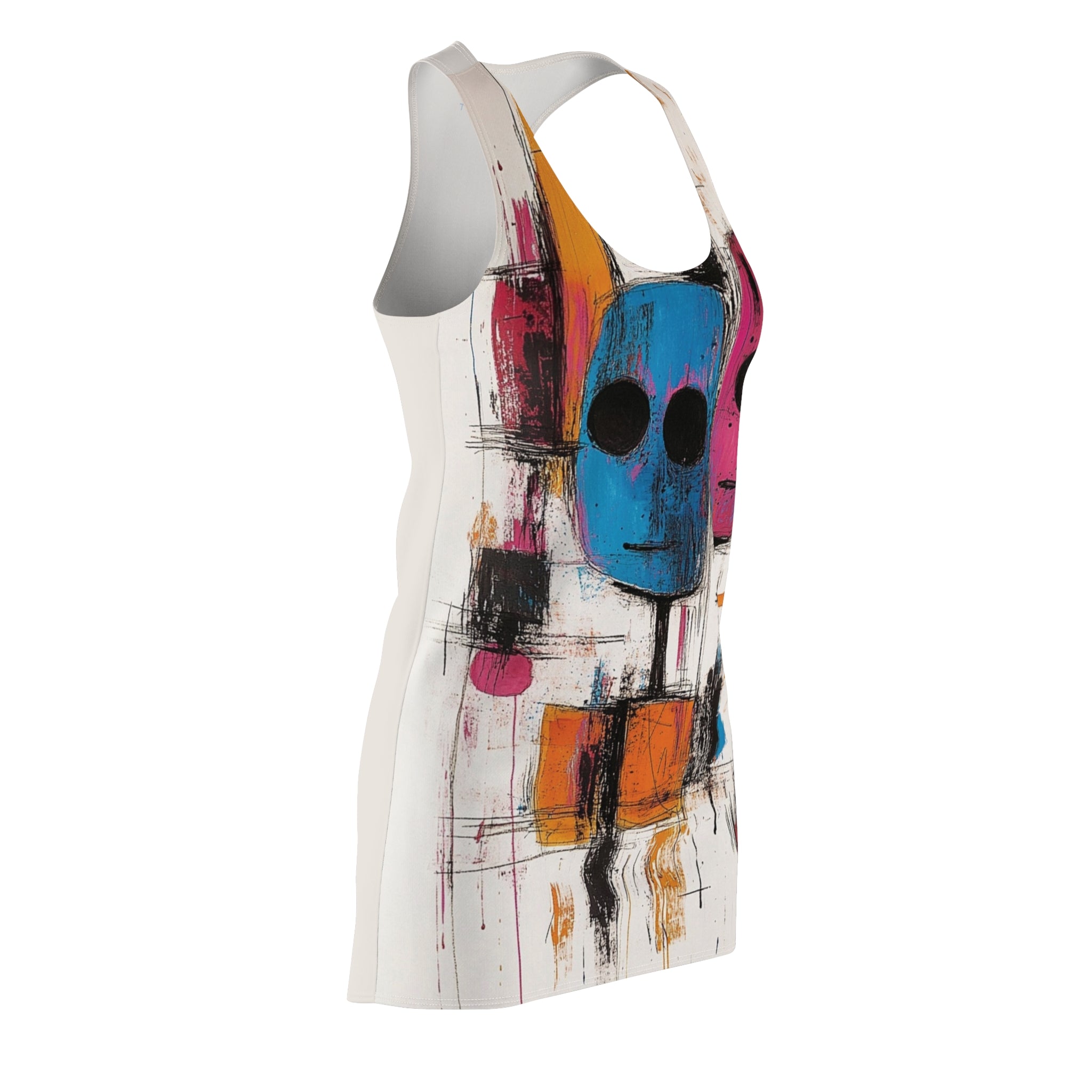 Future Face Women's Cut & Sew Racerback Dress (AOP)