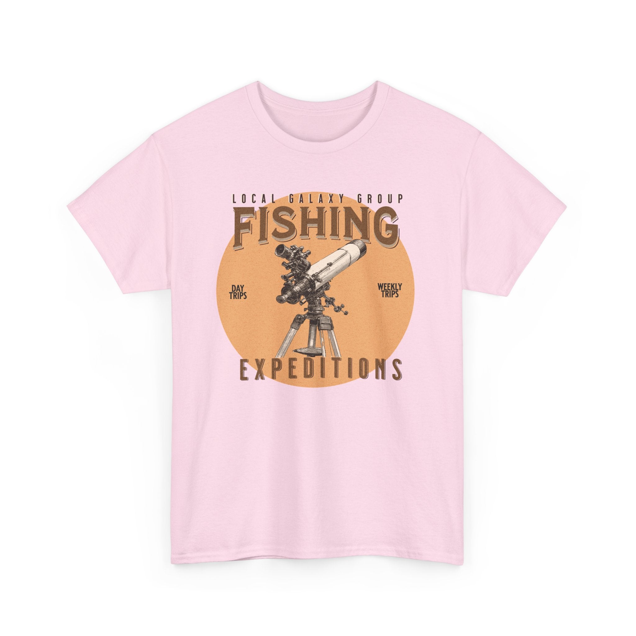 Fishing for Stars T-Shirt — Amateur Astronomer Telescope Tee