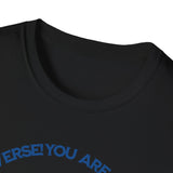 "You Are Not the Center of the Universe, But You Are The Universe" Retro Heart Graphic Tee