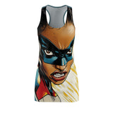 Super Genuine Gia  Women's Cut & Sew Racerback Dress (AOP)