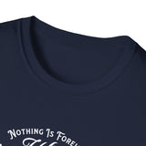 ΩThe End All Of Common Ground - DNA Connected T-Shirt — "Nothing Is Foreign" Illustrated In White