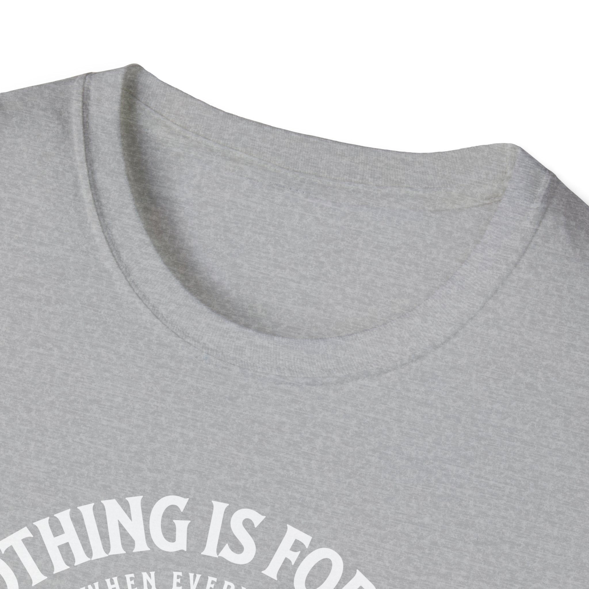 ΩThe End All Of Common Ground - DNA Connected T-Shirt — "Nothing Is Foreign" Illustrated In White