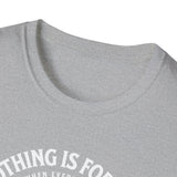 ΩThe End All Of Common Ground - DNA Connected T-Shirt — "Nothing Is Foreign" Illustrated In White