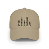 Ever Burgeoning Possibility Cap — Low Profile Baseball Hat