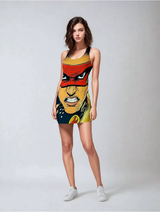 Copy of Women's Cut & Sew Racerback Dress (AOP)